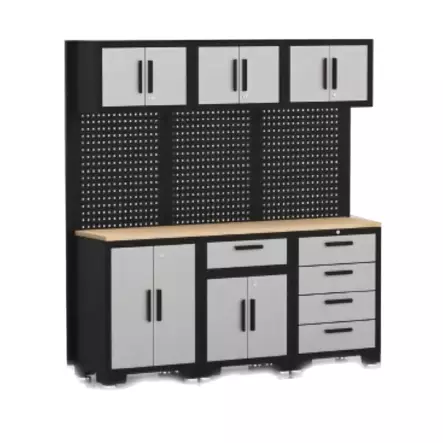 Hammer Autotallin kalusteryhmä H06 180x47x192cm - Autotallikalusteet - 0019411 - 1