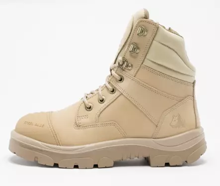 Steel Blue Turvamaihari Southern Cross Zip S3 Hiekka 38 - Työkengät ja sukat - 0019161 - 2