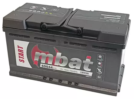 Käynnistysakku/100Ah/750A 353x175x190/B3/-+ - Käynnistysakut - 0014212 - 1