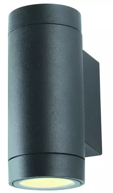 Led Energie Seinävalaisin tummanharmaa, ylös/alas-valaiseva, 2xGU10 - Ulkovalaisimet - 0004212 - 1