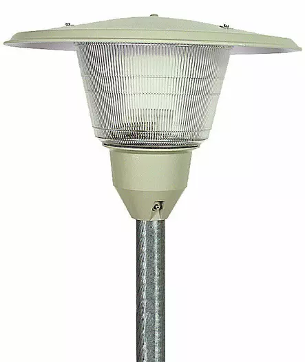 Airam Pylväsvalaisin Puistoprisma E27, IP54 PCC GR - Ulkovalaisimet - 0017074 - 1