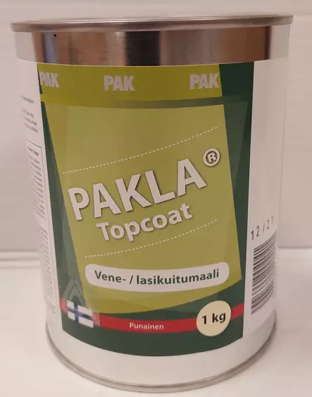 Pakla Topcoat venemaali 1kg punainen - Erikoismaalit - 0012304 - 1