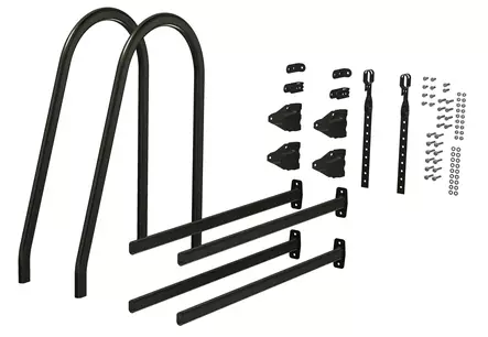 Seinätikkaan asennussarja RR33 Musta - Seinätikkaat ja palotikkaat - 0020654 - 1