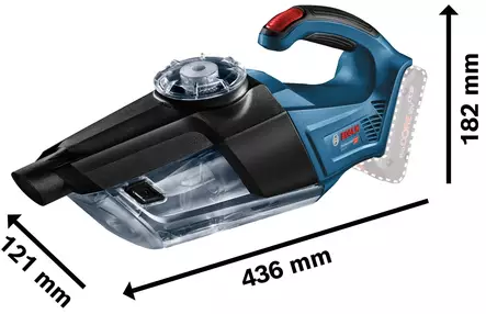 Bosch Akkupölynimuri GAS 18V-1 Runko - Muut akkutyökalut - 0000555 - 2