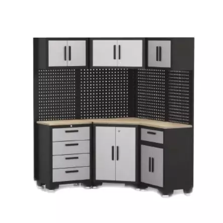 Hammer Autotallin kalusteryhmä H10 143,5x143,5x192cm - Autotallikalusteet - 0019415 - 1