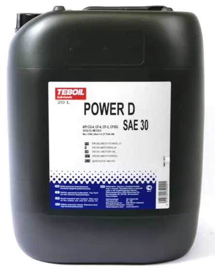 Teboil Power D 10w-30 20L - Moottoriöljyt - 0018016 - 1