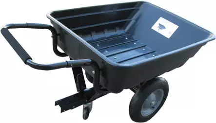 Ajoleikkurin peräkärry muovinen - Kottikärryt - 0020418 - 1