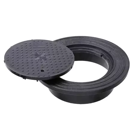 Kaivonkansi muovi 450/315mm, 5tn umpikannella - Salaoja ja sadevesitarvikkeet - 0019488 - 6