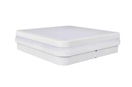 Led Energie Seinä-/kattovalaisin IP44 1550LM 18W 4000K, valkoinen, neliö 220mm - Kylpyhuone- ja saunavalaisimet - 0004138 - 1