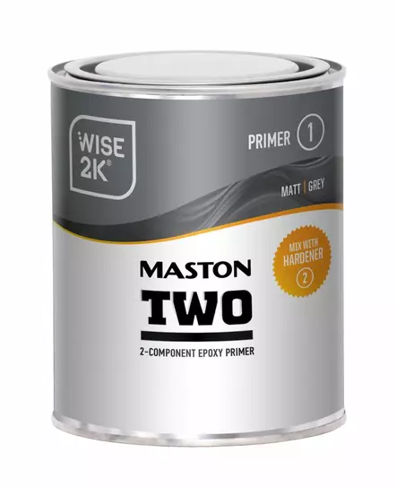 Maston Pohjamaali 2K Epoksi harmaa 720ml - Metalli- ja ruosteenestomaalit - 0018338 - 1