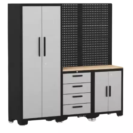 Hammer Autotallin kalusteryhmä H04 195x47x192cm - Autotallikalusteet - 0019409 - 1