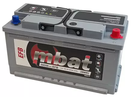 Käynnistysakku/95Ah/850A start-stop - Käynnistysakut - 0014199 - 1